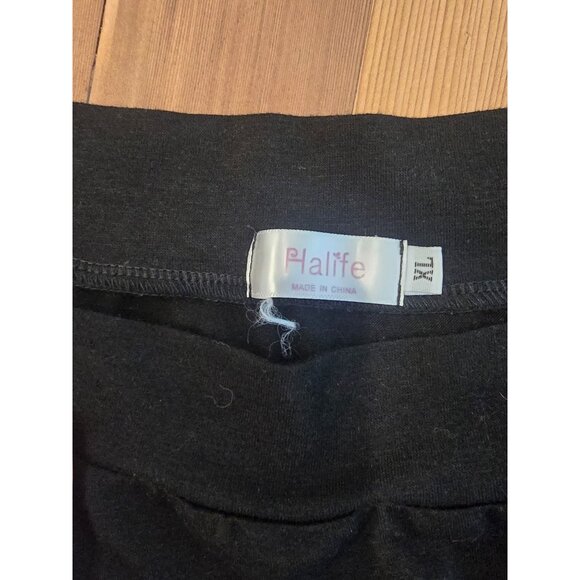 Black Halife Womens Off-Shoulder 3/4 Sleeve Top Size XL - Picture 2 of 3